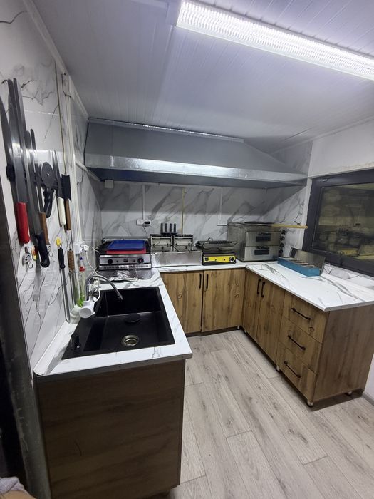 Киоск 2в1. Фастфуд Мороженое обродувание мебель