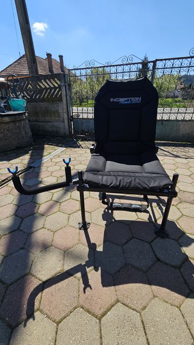 Scaun Preston Inception + Suport Spate Shakespeare