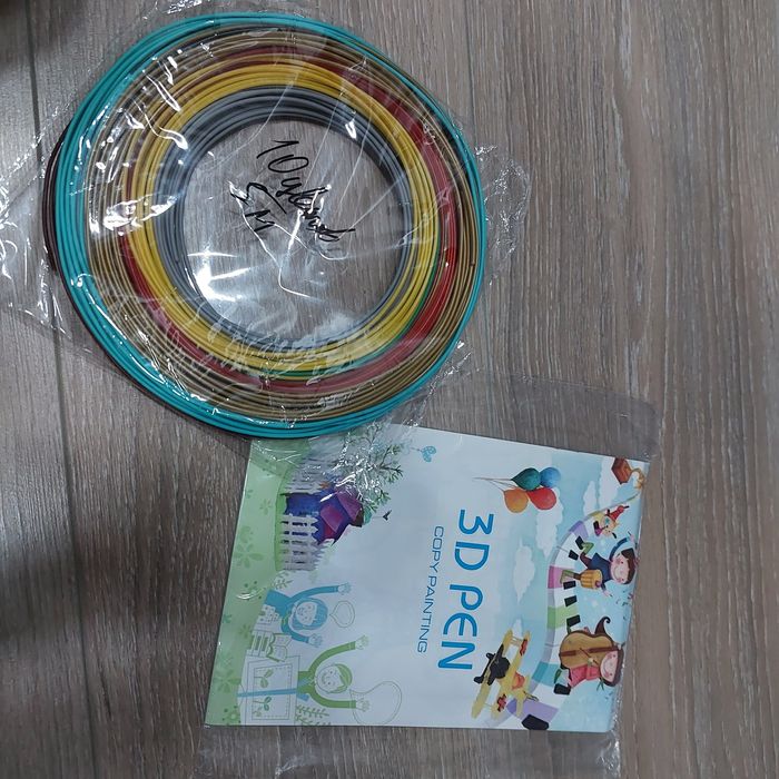 Пластик для 3д ручек + трафарет