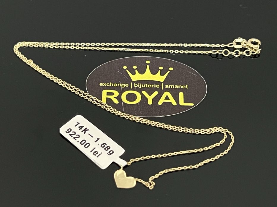 Bijuteria Royal CB : Lant dama aur 14K  1,68 grame