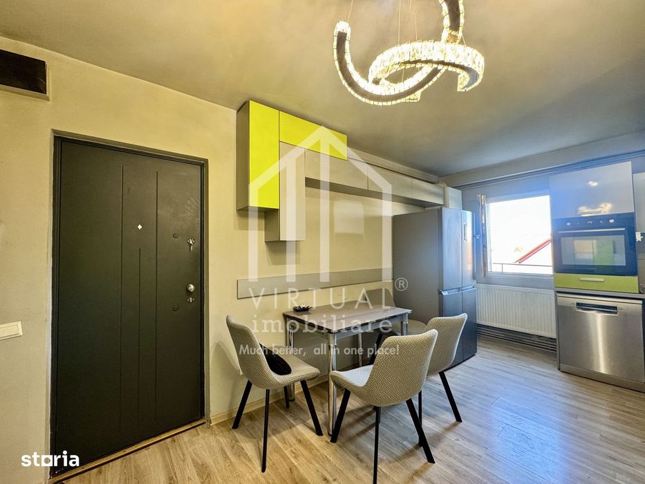 Apartament cu 3 camere, 66mp utili, mobilat - Zona Centrala — fotografia 3