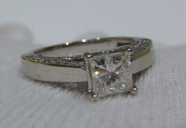 Inel 14k diamante naturale 1.26ct