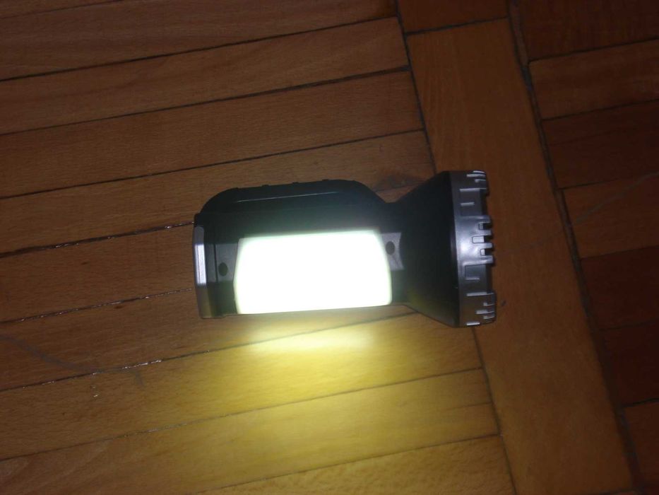 Lanterna portabila mare cu acumulator 2 mod-uri iluminare