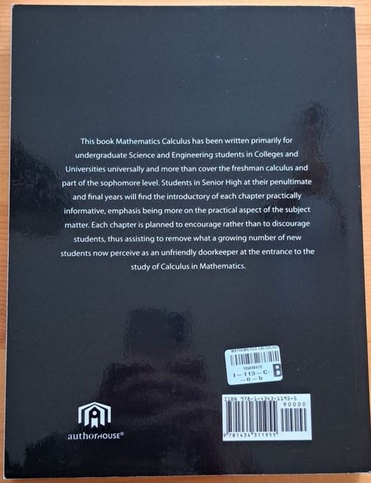 Учебник по математика Calculus