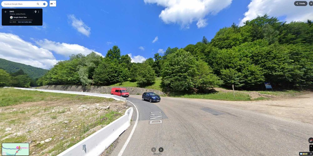 Teren intravilan Siriu (Gura Siriului) punct intrare Harțagu