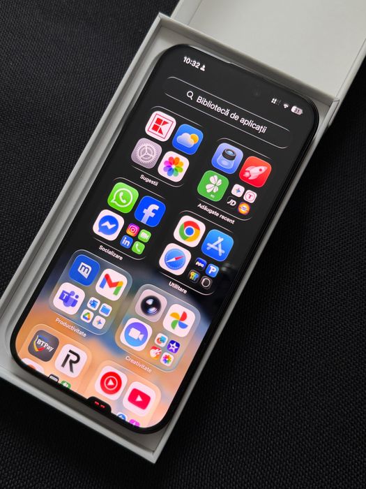 Iphone 15 Pro, Black Titanium, 128 GB