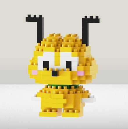 Set lego figurine animate, diferite personaje din desene, 130+ piese