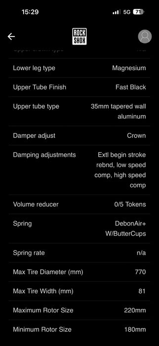Furca Rockshox Pike Ultimate Charger 3 RC 2 Noua
