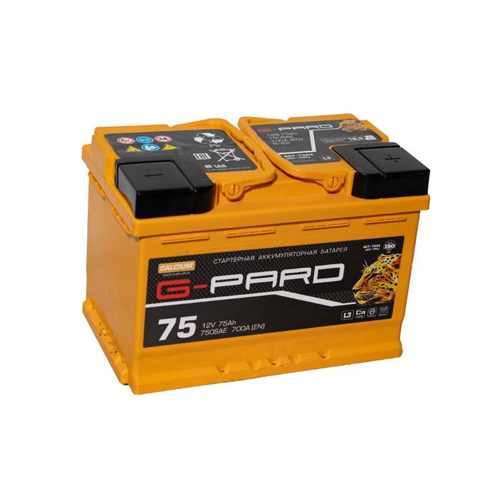 Аккумулятор G-PARD 75Ah. Официальный магазин