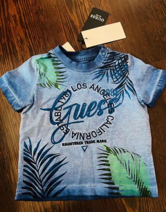 Guess тениски бебе 3-6 месеца