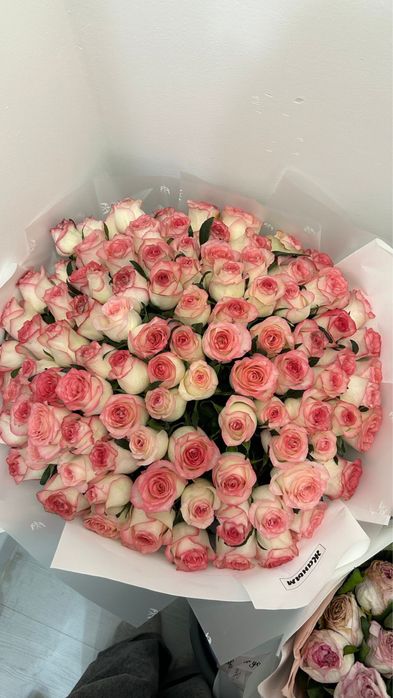 Цветы 101 роза,70-80 см