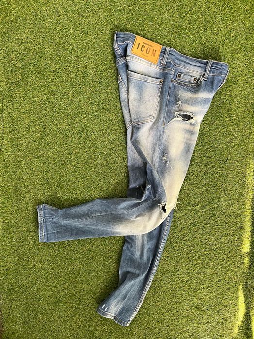 Дамски дънки : DSQUARED2 Easy Slim Jeans