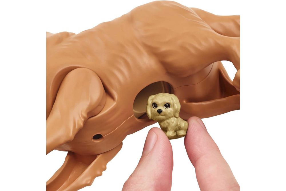 [из США] Кукла Barbie с собакой и щенками