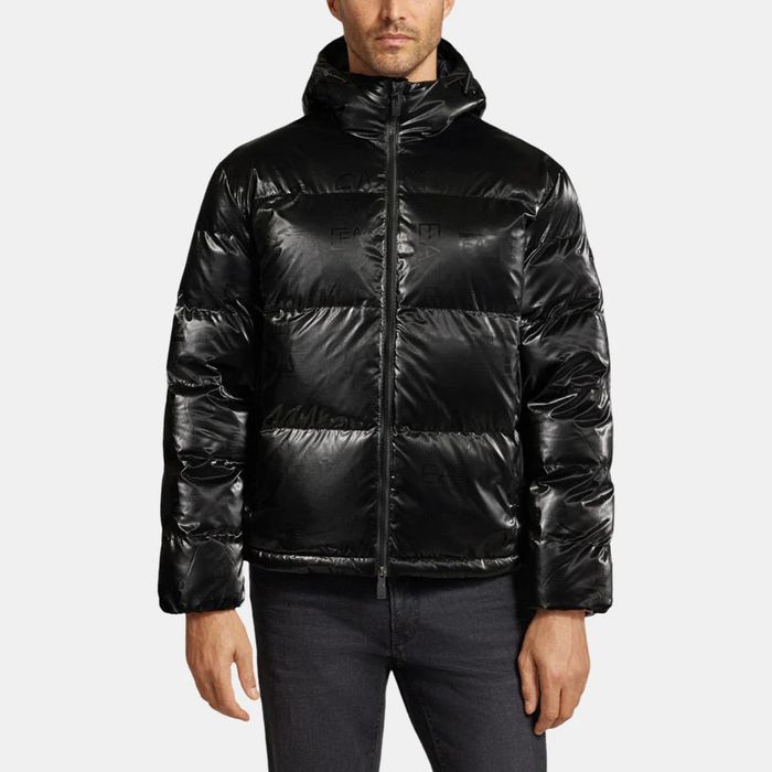 Оригинално мъжко зимно яке EA7 Emporio Armani 6DPB34 PNHMZ Black