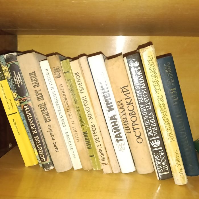 Книги с сервантом.