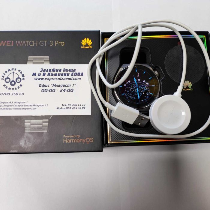 Смарт часовник Huawei Watch GT3 PRO