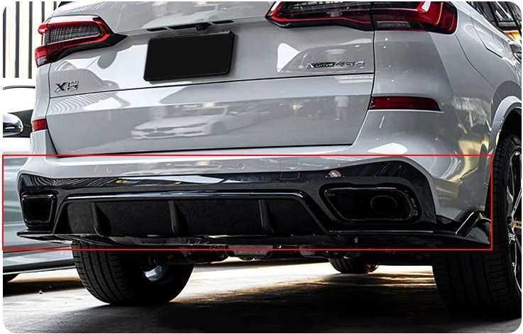 Aero Kit - BMW G05 2019+ MTech  Lip fata + Difuzor Spate + Lip Prag