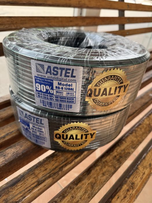 Продаю кабель RG6 60%, 90% Astel