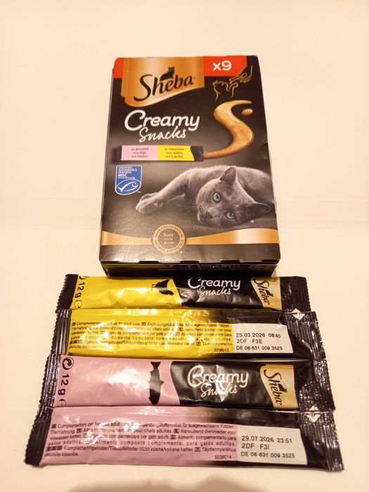 set Sheba pliculete cremă pentru pisici