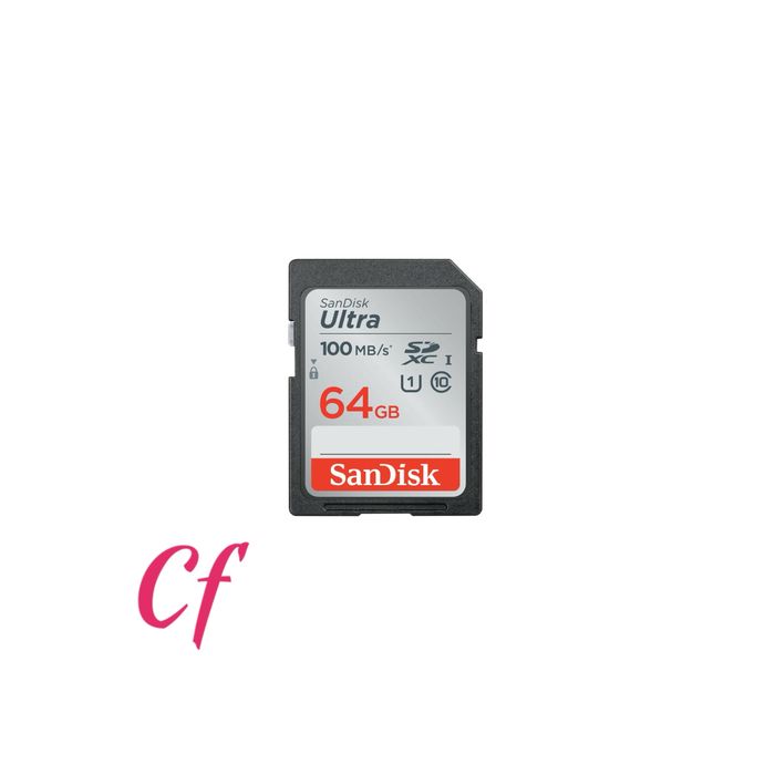 SD SanDisk Ultra, 64Gb, SDXC, Clasa 10 / UHS-1 U1