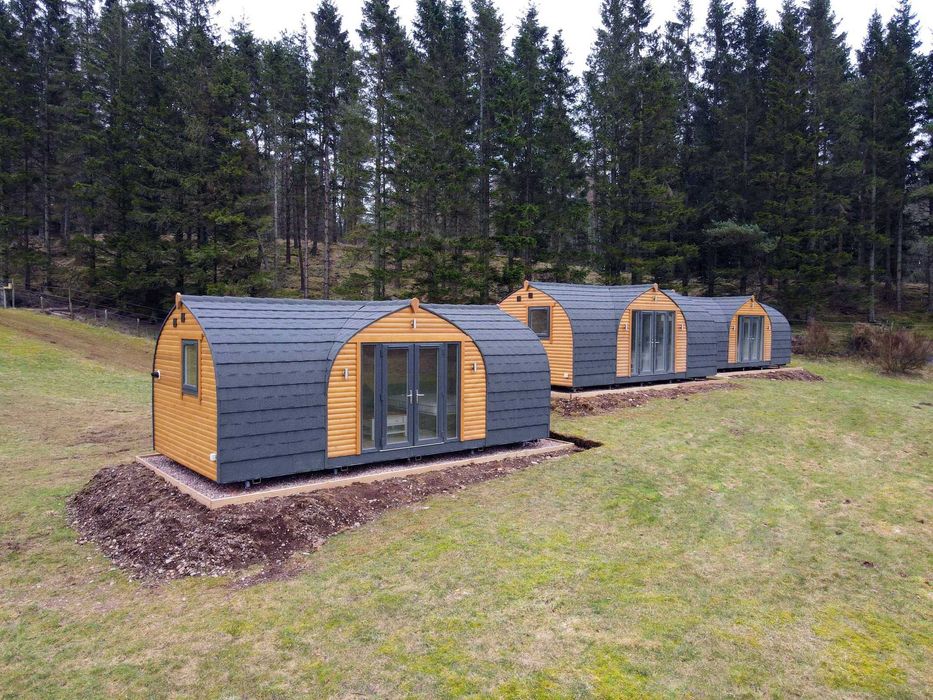 Piloni fundatie , Aframe, tinyhouse, Piloni Grad, container