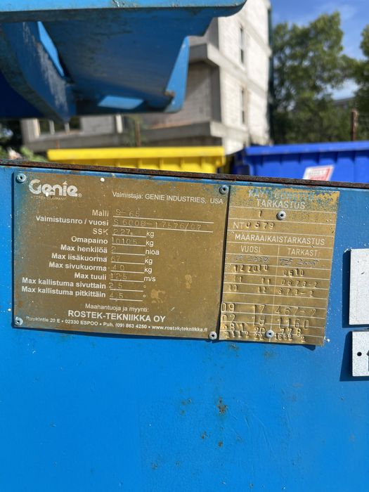 Nacela brat telescopic Genie brat 22m 700 lei