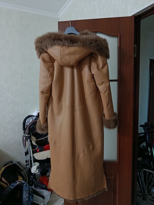 Дублёнка кожанная