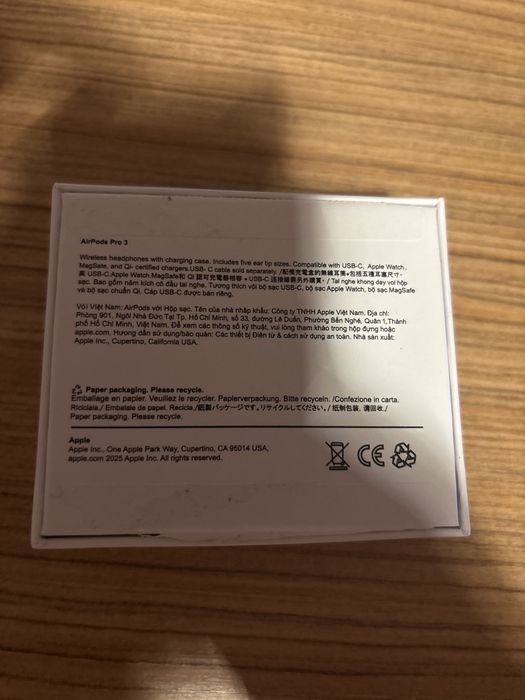 Airpods pro 3 nefolosite fullbox