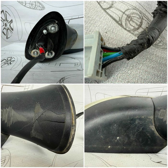 Oglindă Dreapta 4 PINI Ford EcoSport BK 2016 / 2013-2017 / Cod OEM CN15-17682-DH (5C2)