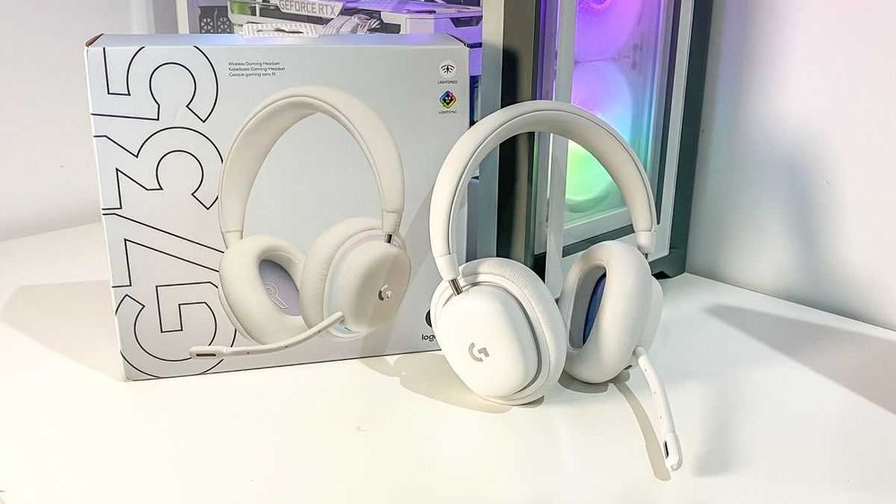 Logitech G735 — стильная беспроводная игровая гарнитура. Есть доставка