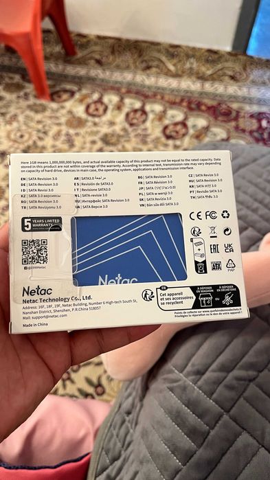 Продам SSD Netac 512GB