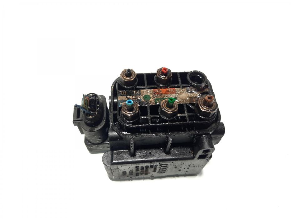 Bloc valve suspensie pneumatica, cod 4H0616013, Audi A6 Allroad (4GH, C7)