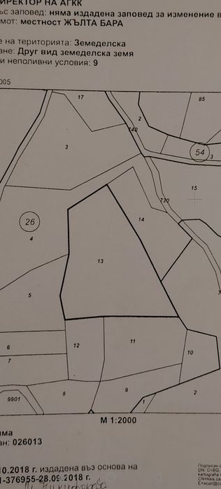 Продава се Парцел в с. Добърчин, Област София-област - 6500 кв.м за 10 €/кв.м - Снимка #7