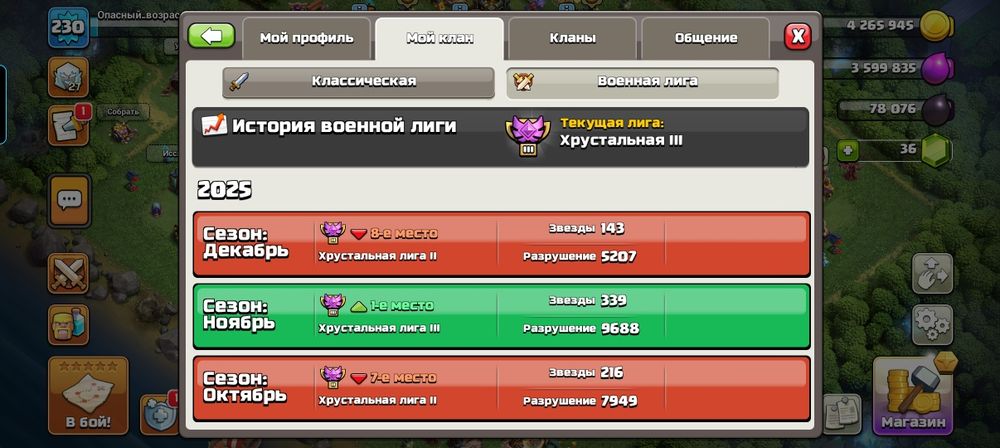 Продам Аккаунт Clash of clans