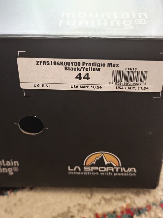 La Sportiva prodigio max 44 PRET FX