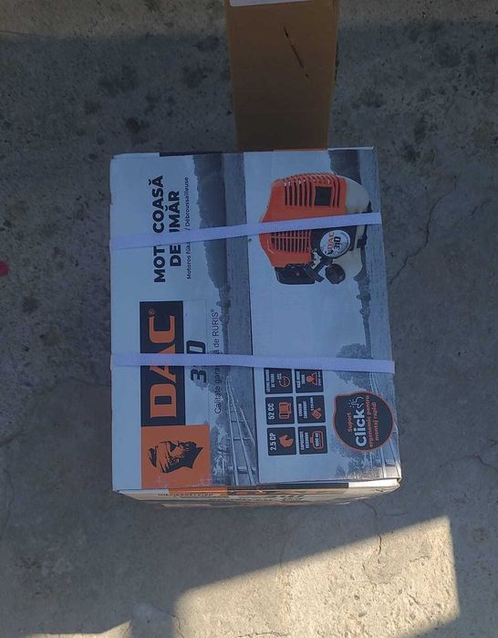 Motocoasa Ruris DAC 310, 2.5 CP, Motor TEZ, 2 timpi, 200 mm, sigilata