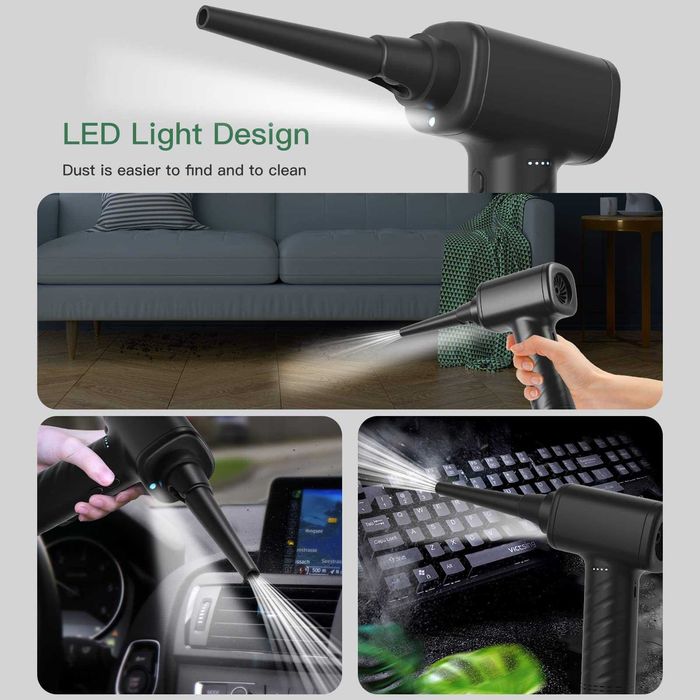 Портативна мини духалка 50 000 об/мин 70W духалка за почистване