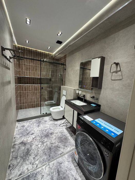 Аренда 2х ком. Люкс квартира Сергели ЖК. ГРИН ХАУС (Метро-3)