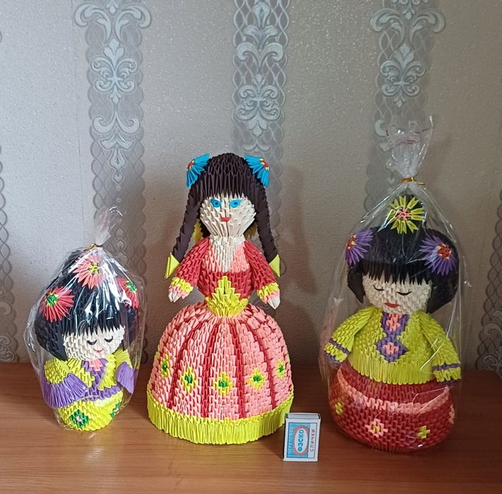 Фигурки оригами делаю на заказ.