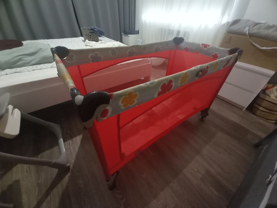 Манеж Chicco Lullaby 127 * 68 * 80 см просторный складной