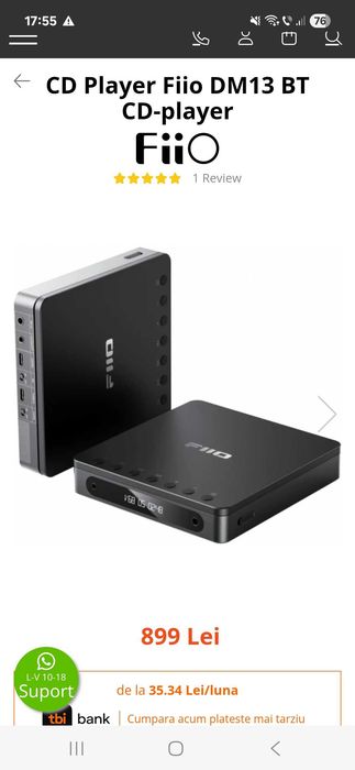 CD player portabil FiiO