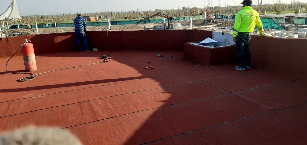 Эксплутипуемая кровля, гидроизоляция, теплоизоляция (терасса под ключ)