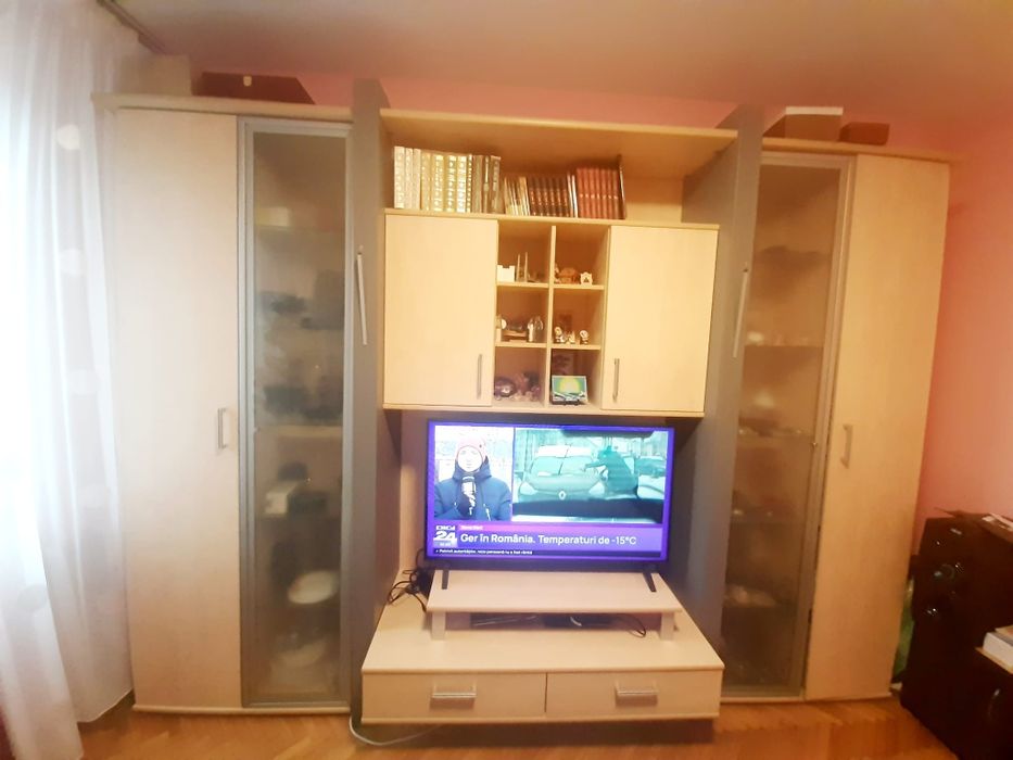 Mobila / bibliotecă de living premium, import Germania