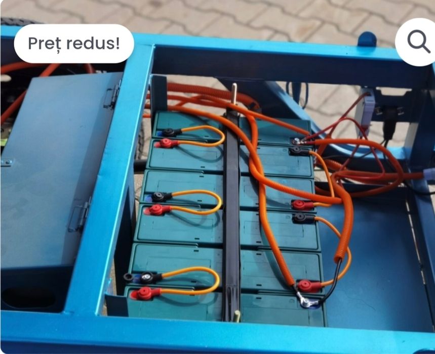 Triciclu electric Breckner MODEL-M 2000 W- FARA PERMIS CIV inclus