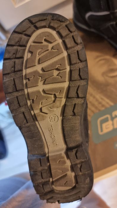 Кожанные ботиночки зима