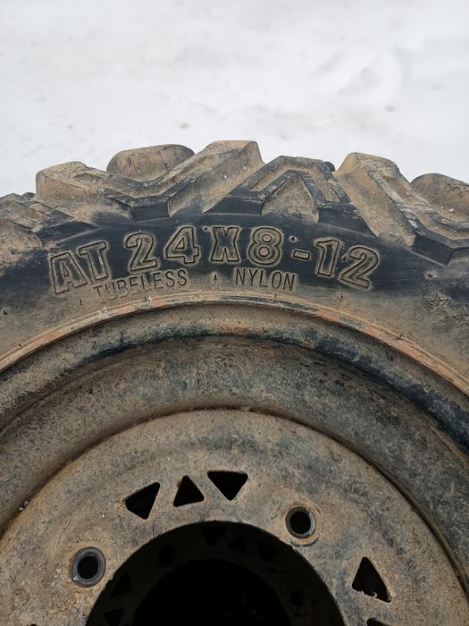 Roți ATV lihai+ punte spate completa.