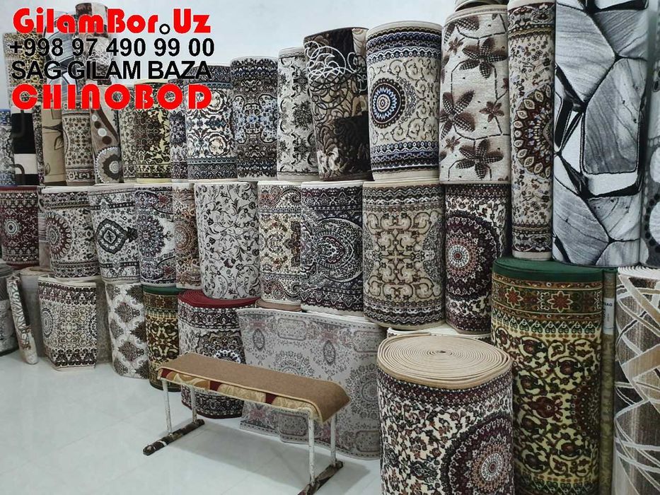 Mirobod - Gilam Palas Dorojka Kavrolan GilamBor.Uz Ковер Палас Дорожка