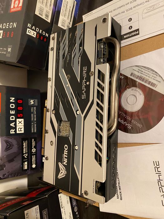 AMD RX580 XFX 8GB,OC+ și RADEON RX580 Sapphire NITRO+,  8GB