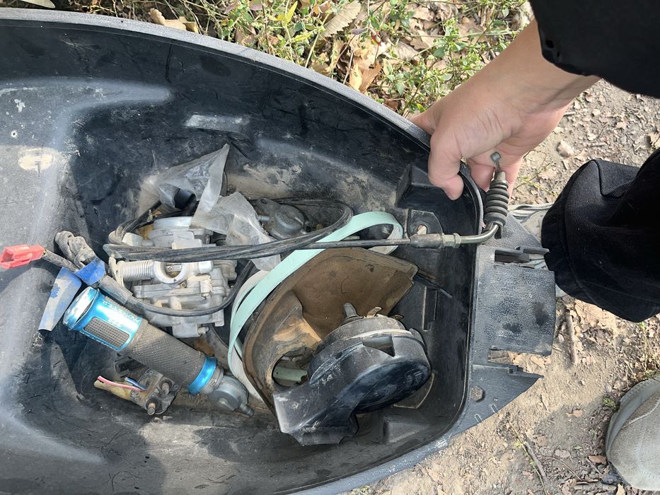 2 мопеда на запчясти