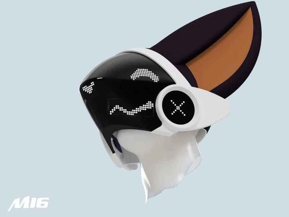 Шлем-каркас фурри протогена MK2